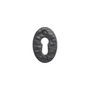 Spira Brass - Oval Open Escutcheon - Black - BR4355 - Choice Handles