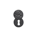 Spira Brass - Round Covered Escutcheon - Black - BR4358 - Choice Handles