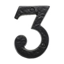 Spira Brass - Door Numerals (Number 3) - Black - BR43663 - Choice Handles