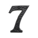 Spira Brass - Door Numerals (Number 7) - Black - BR43667 - Choice Handles