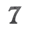 Spira Brass - Door Numerals (Number 7) - Black - BR43667 - Choice Handles