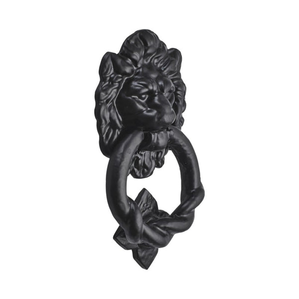Spira Brass - Lion Head Door Knocker - Black - BR4367 - Choice Handles