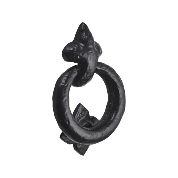 Spira Brass - Ring Door Knocker - Black - BR4368 - Choice Handles