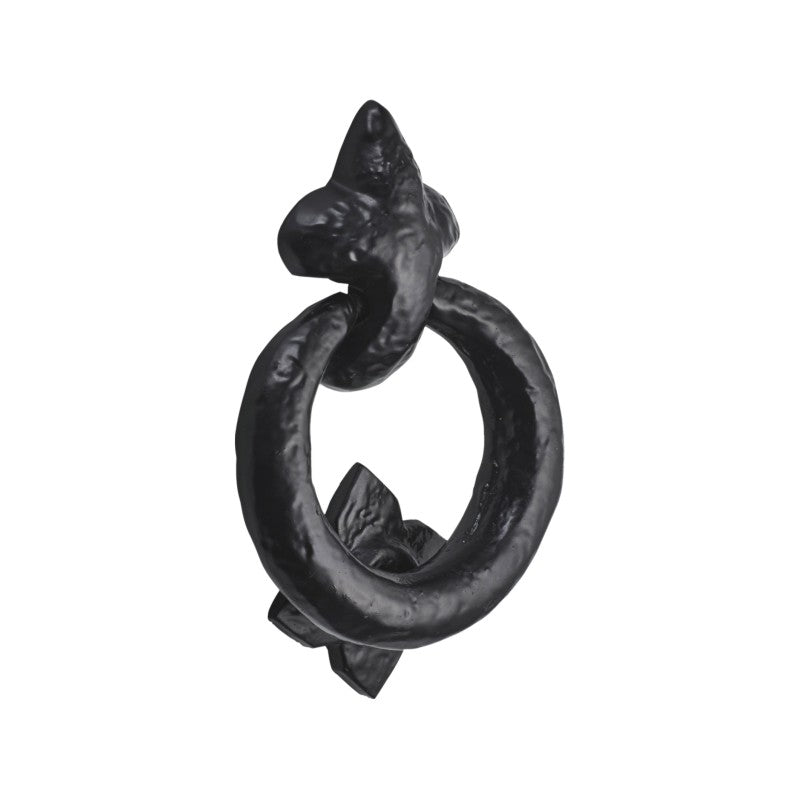 Spira Brass - Ring Door Knocker - Black - BR4368 - Choice Handles