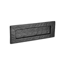 Spira Brass - Traditional Rectangular Letter Plate - Black - BR4371 - Choice Handles