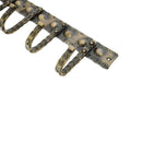 Spira Brass - Iron Coat Hook Dotted 6 leg - Antique - BR610LANT - Choice Handles