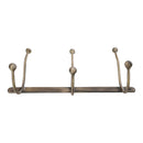 Spira Brass - Rama Iron Hook 3 Leg Antique - BR611AT - Choice Handles