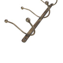 Spira Brass - Rama Iron Hook 3 Leg Antique - BR611AT - Choice Handles