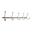 Spira Brass - Rama Iron Hook 5 Leg Antique - BR612AT - Choice Handles