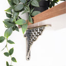 Spira Brass - Honeycomb Shelf Bracket Matt Antique (Sold in Pairs) - BR701MANT - Choice Handles