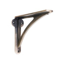 Spira Brass - Victorian Ironbridge Shelf Bracket Matt Antique (Sold in Pairs) - BR703MANT - Choice Handles