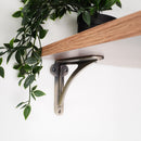 Spira Brass - Victorian Ironbridge Shelf Bracket Matt Antique (Sold in Pairs) - BR703MANT - Choice Handles