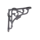 Spira Brass - GNER Shelf Bracket Black 125x125mm (Sold in Pairs) - BR706BLK - Choice Handles