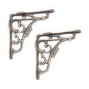 Spira Brass - GNER Shelf Bracket Matt Antique 125x125mm (Sold in Pairs) - BR706MANT - Choice Handles