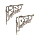 Spira Brass - Covent Garden Shelf Bracket Matt Antique (Sold in Pairs) - BR708MANT - Choice Handles