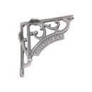 Spira Brass - Covent Garden Shelf Bracket Pewter (Sold in Pairs) - BR708PEW - Choice Handles