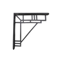 Spira Brass - Art Deco Bracket Black (Sold in Pairs) - BR710BLK - Choice Handles