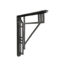 Spira Brass - Art Deco Bracket Black (Sold in Pairs) - BR710BLK - Choice Handles