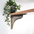 Spira Brass - Sunrise Shelf Bracket Matt Antique (Sold in Pairs) - BR711MANT - Choice Handles
