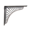 Spira Brass - Sunrise Shelf Bracket Pewter (Sold in Pairs) - BR711PEW - Choice Handles