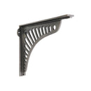 Spira Brass - Sunrise Shelf Bracket Pewter (Sold in Pairs) - BR711PEW - Choice Handles