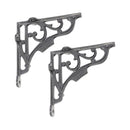 Spira Brass - GNER Shelf Bracket Black 150x150mm (Sold in Pairs) - BR713BLK - Choice Handles