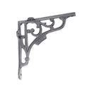 Spira Brass - GNER Shelf Bracket Black 180x180mm (Sold in Pairs) - BR714BLK - Choice Handles