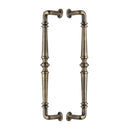 Heritage Brass Back to Back Door Pull Handle Avon Design Antique Brass finish
 - BTB1169 390-AT - Choice Handles