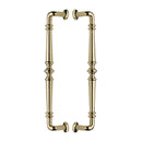 Heritage Brass Back to Back Door Pull Handle Avon Design Polished Brass finish - BTB1169 390-PB - Choice Handles