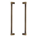 Heritage Brass Back to Back Door Pull Handle Gio Design 484mm Antique Brass Finish - BTB1238 484-AT