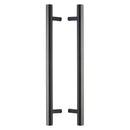 Heritage Brass Back to Back Door Pull Handle Bar Design 457mm Matt Bronze Finish - BTB1361 457-MB - Choice Handles