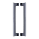 Heritage Brass Back to Back Door Pull Handle Apollo Design 307mm Polished Chrome Finish - BTB4150 307-PC - Choice Handles