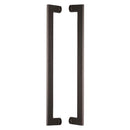 Heritage Brass Back to Back Door Pull Handle Apollo Design 460mm Matt Bronze Finish - BTB4150 460-MB - Choice Handles