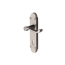 Heritage Brass Door Handle Lever Lock Builders' Range Satin Nickel finish - BUI500-SN - Choice Handles