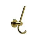 Prima - Bathroom Door Bond Double Robe Hook - Satin Brass - M8712SB