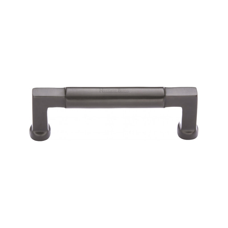 Heritage Brass Cabinet Pull Bauhaus Design 101mm CTC Matt Bronze Finish - C0312 101-MB - Choice Handles