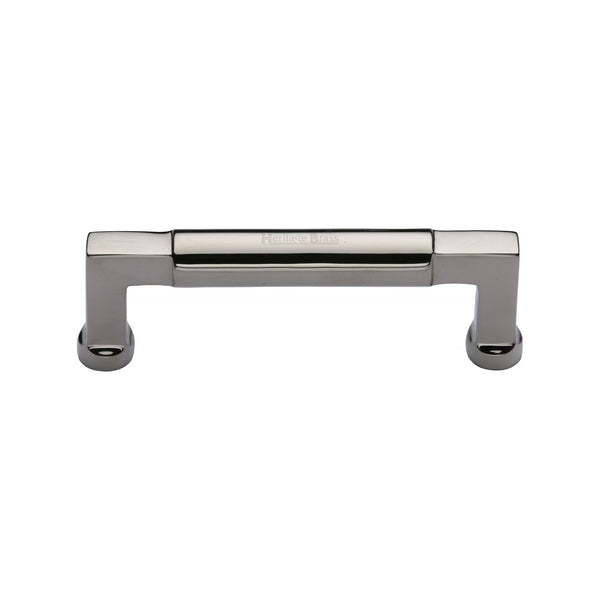 Heritage Brass Cabinet Pull Bauhaus Design 101mm CTC Polished Nickel Finish - C0312 101-PNF - Choice Handles