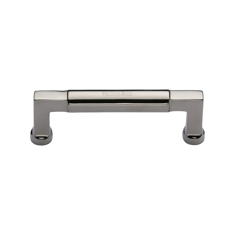 Heritage Brass Cabinet Pull Bauhaus Design 101mm CTC Polished Nickel Finish - C0312 101-PNF - Choice Handles