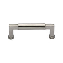 Heritage Brass Cabinet Pull Bauhaus Design 101mm CTC Satin Nickel Finish - C0312 101-SN - Choice Handles