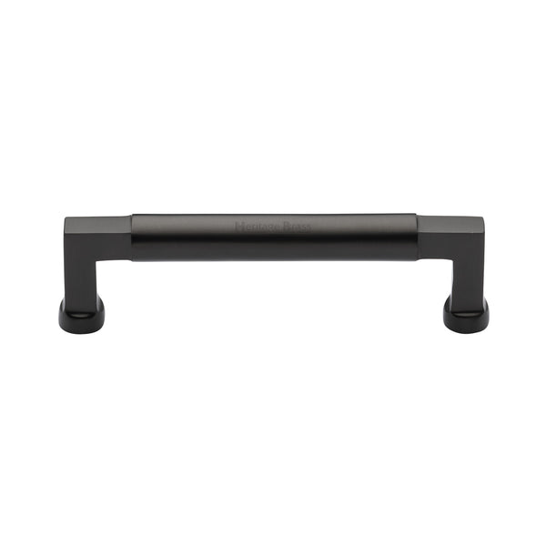 Heritage Brass Cabinet Pull Bauhaus Design 128mm CTC Matt Bronze Finish - C0312 128-MB - Choice Handles