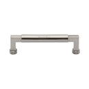 Heritage Brass Cabinet Pull Bauhaus Design 128mm CTC Satin Nickel Finish - C0312 128-SN - Choice Handles