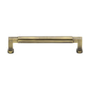 Heritage Brass Cabinet Pull Bauhaus Design 160mm CTC Antique Brass Finish - C0312 160-AT - Choice Handles