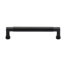 Heritage Brass Cabinet Pull Bauhaus Design 160mm CTC Matt Black Finish - C0312 160-BKMT - Choice Handles