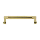 Heritage Brass Cabinet Pull Bauhaus Design 160mm CTC Polished Brass Finish - C0312 160-PB - Choice Handles