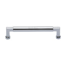 Heritage Brass Cabinet Pull Bauhaus Design 160mm CTC Polished Chrome Finish - C0312 160-PC - Choice Handles