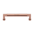 Heritage Brass Cabinet Pull Bauhaus Design 160mm CTC Satin Rose Gold Finish - C0312 160-SRG - Choice Handles