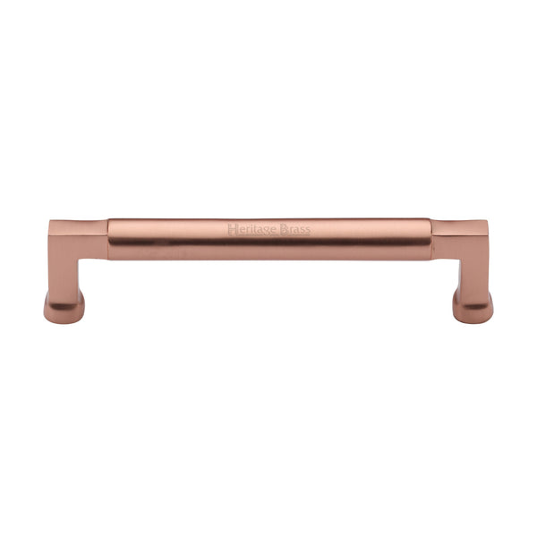 Heritage Brass Cabinet Pull Bauhaus Design 160mm CTC Satin Rose Gold Finish - C0312 160-SRG - Choice Handles