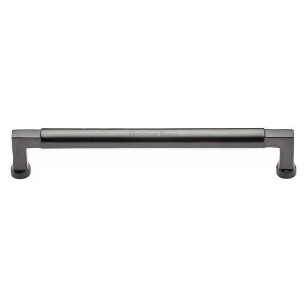 Heritage Brass Cabinet Pull Bauhaus Design 203mm CTC Matt Bronze Finish - C0312 203-MB - Choice Handles