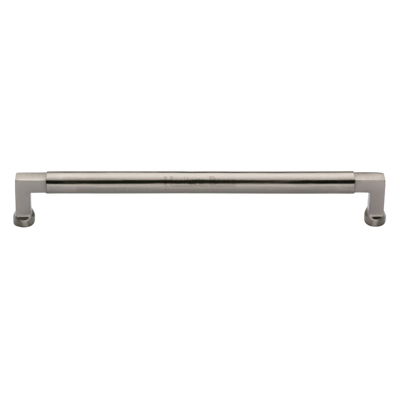 Heritage Brass Cabinet Pull Bauhaus Design 254mm CTC Satin Nickel Finish - C0312 254-SN - Choice Handles