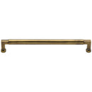 Heritage Brass Cabinet Pull Bauhaus Design 320mm CTC Antique Brass Finish - C0312 320-AT - Choice Handles